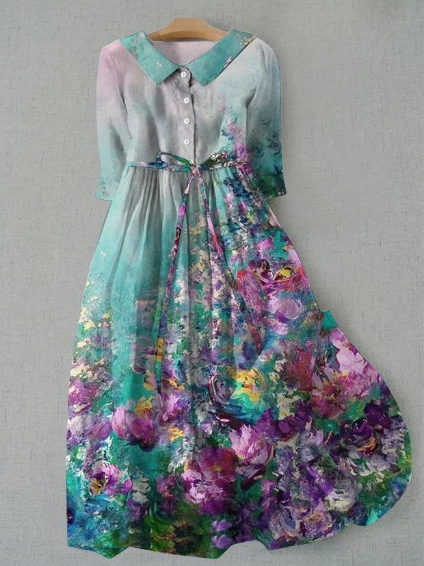 Tessa | Vestido midi estampado