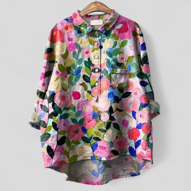 Adriana | Blusa de lino
