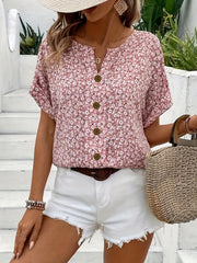 Maria | Blusa elegante con estampado floral