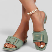Iselina | Mules con hebilla