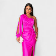 Orlinda | Vestido asimétrico