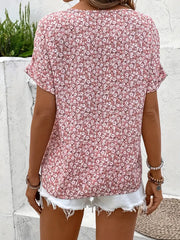 Maria | Blusa elegante con estampado floral