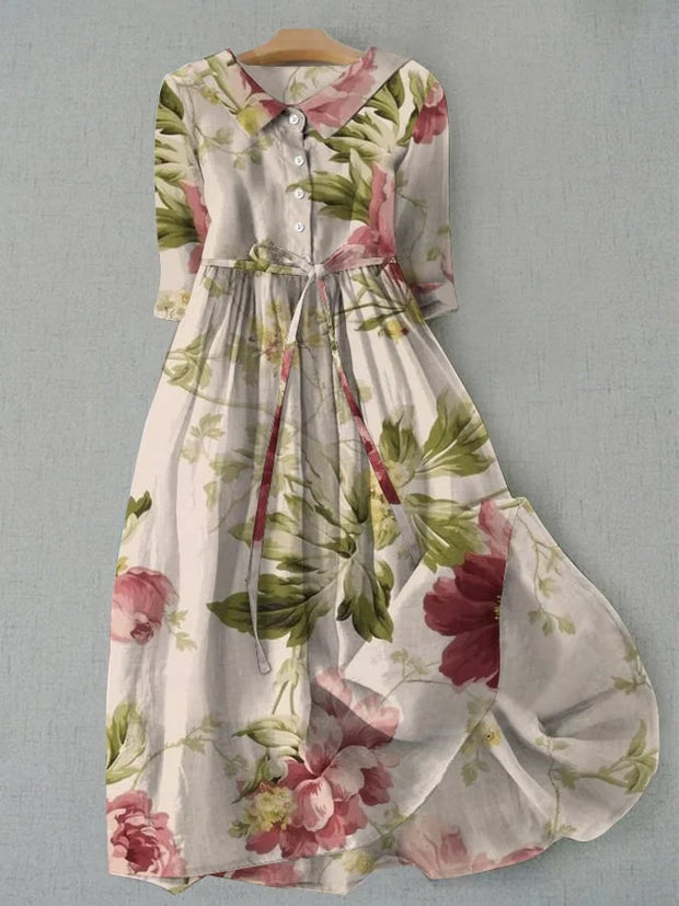 Beatriz | Vestido midi estampado