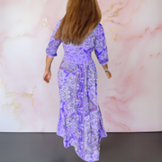 Marga | Elegante vestido de verano con escote en V