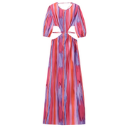 Paloma |  Vestido midi con aberturas