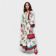 Deyanira | Vestido largo estampado