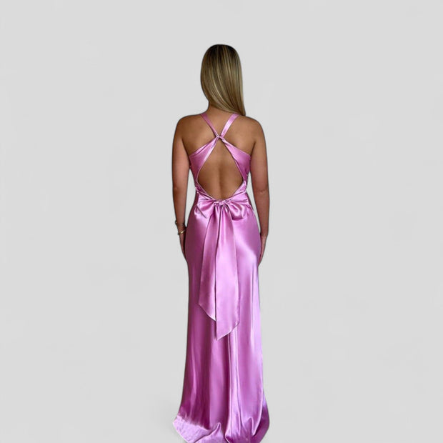 Zorione | Vestido de Noche de Satén