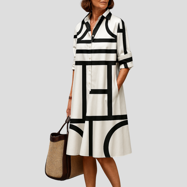 Brigitte – Vestido Midi de Lujo