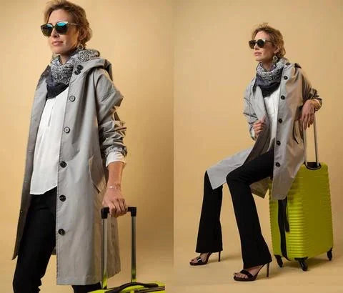 Dorothee | Gabardina con Estilo