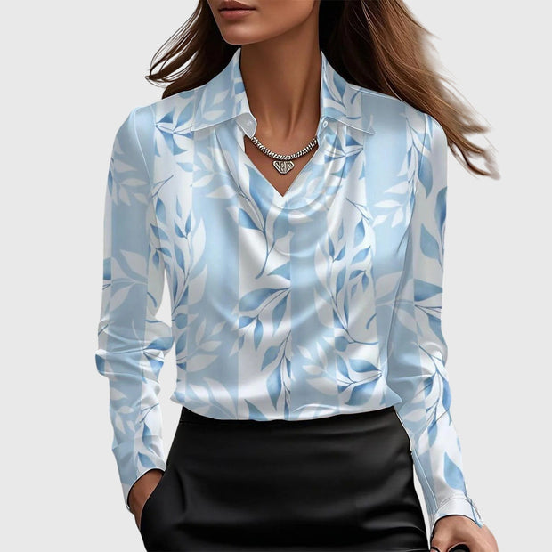 Sylvie | Blusa Satinada de Lujo