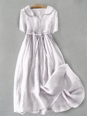 Isla | Vestido midi fluido