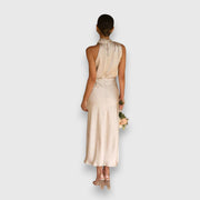 Emerita | Vestido satinado