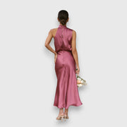 Emerita | Vestido satinado