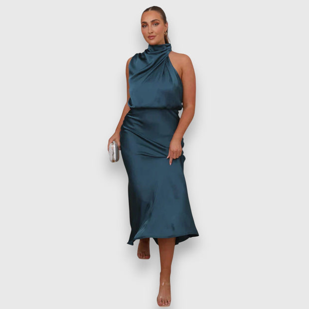 Emerita | Vestido satinado
