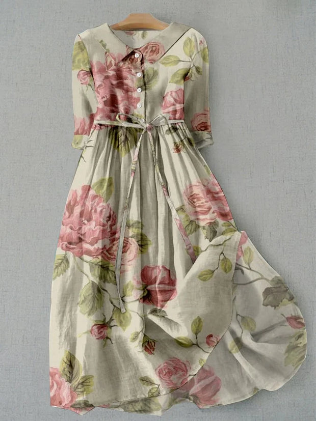 Lala | Vestido midi estampado