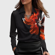 Sylvie | Blusa Satinada de Lujo